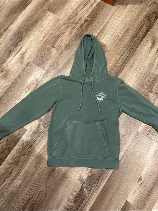 Wonderly Jackets & Blazers - Wonderly Men's Crewneck Hooded Sweatshirt in Forest Green